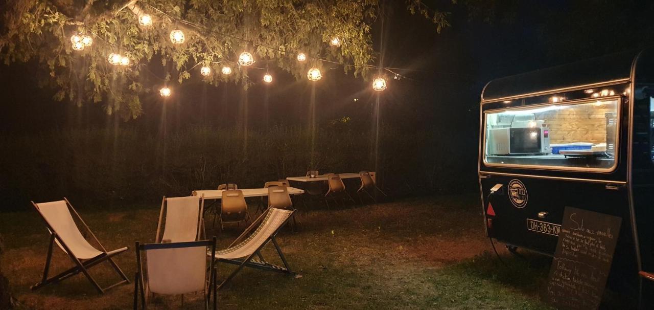 Cabane 2/3 Pers Au Camping Les Patis Nazelles-Negron Exteriér fotografie